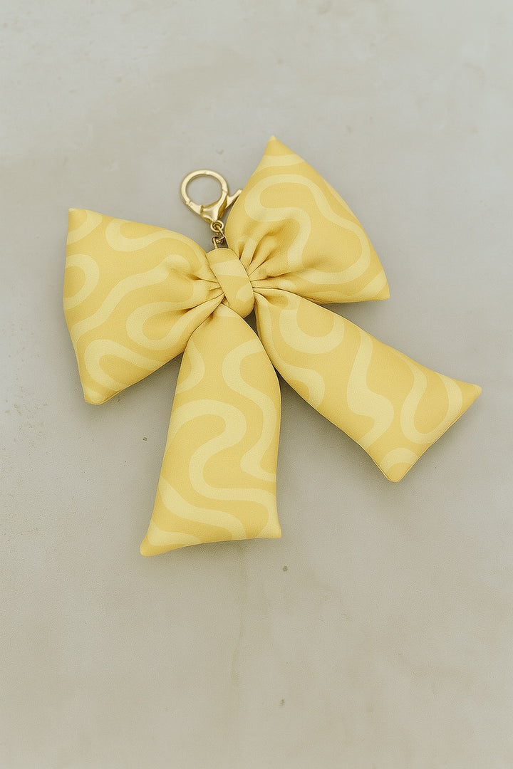 Puff Bow Keychains