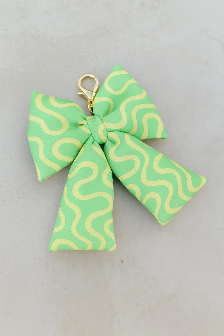 Puff Bow Keychains